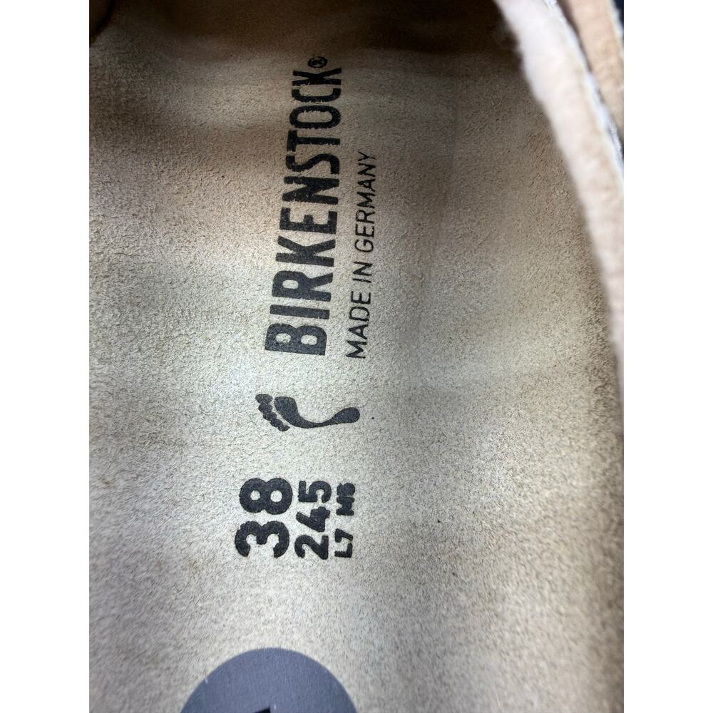 Birkenstock Boston Clogs Shiny Gold Python Eggshe… - image 9